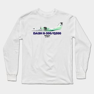 DeHavilland Canada Dash 8-300/Q300 - Widerøe Long Sleeve T-Shirt